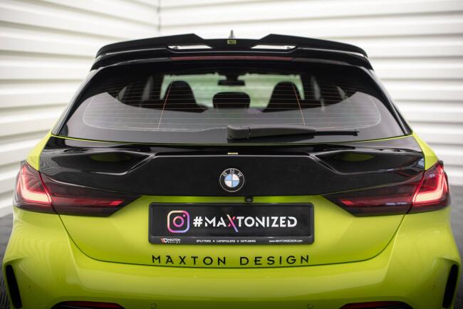 Maxton Design Heckspoiler für BMW 1er F40 M-Paket / M135i Hochglanz schwarz