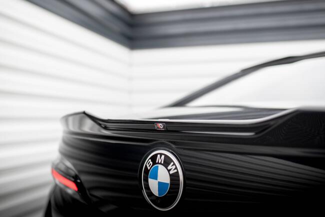 Maxton Design 3D Spoiler Lippe für BMW 7 M-Paket / M760e G70 Hochglanz schwarz