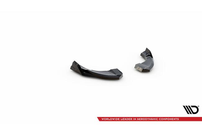 Maxton Design Diffusor Flaps V.2 für Hyundai Kona Mk1 Hochglanz schwarz