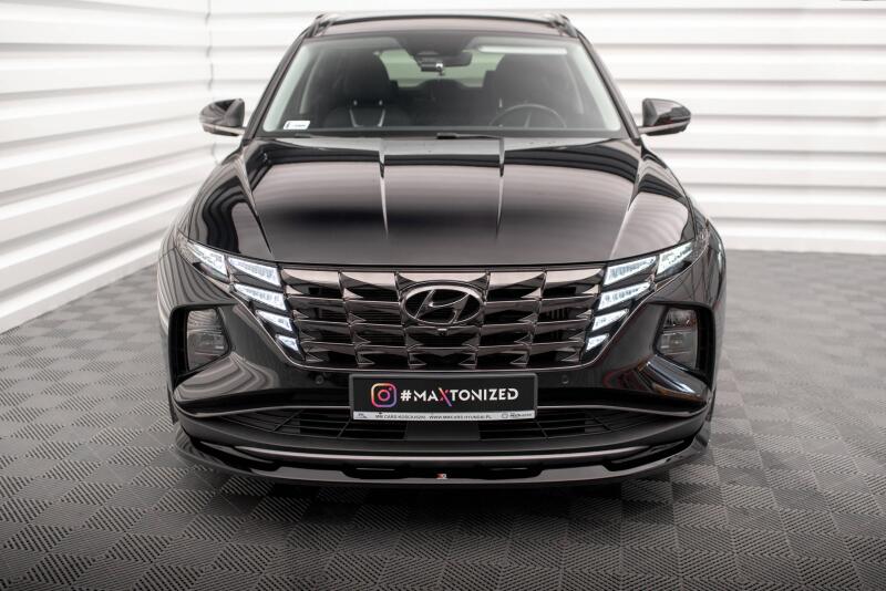 Maxton Design Frontlippe V.1 für Hyundai Tucson Mk4 Hochglanz schwarz