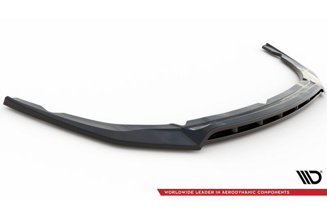 Maxton Design Frontlippe V.1 für Kia Optima Mk4 Facelift Hochglanz schwarz