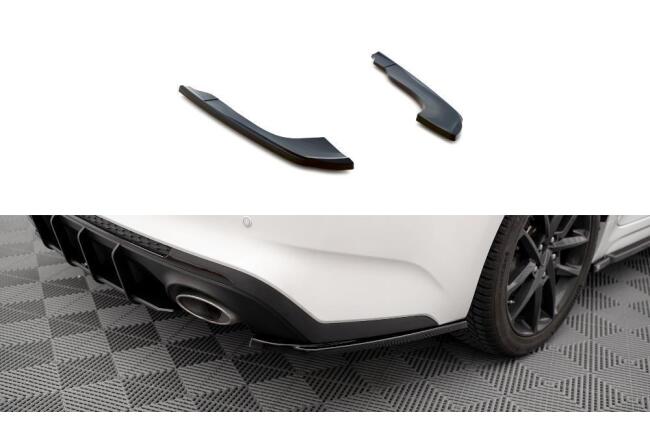 Maxton Design Diffusor Flaps V.2 für Kia Optima Mk4 Facelift Hochglanz schwarz