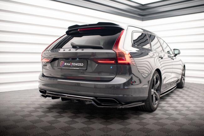 Maxton Design Heckspoiler Lippe für Volvo V90...