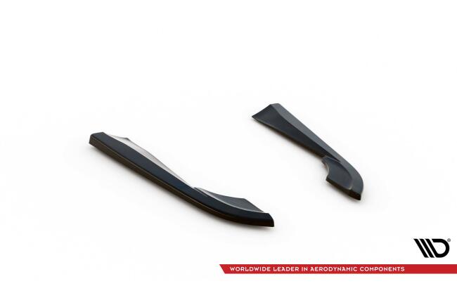 Maxton Design Diffusor Flaps V.2 für Volvo V90 Mk2 Hochglanz schwarz
