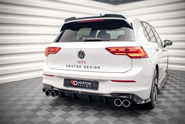 Edelstahl Sportauspuff Endschalldämpfer für VW...