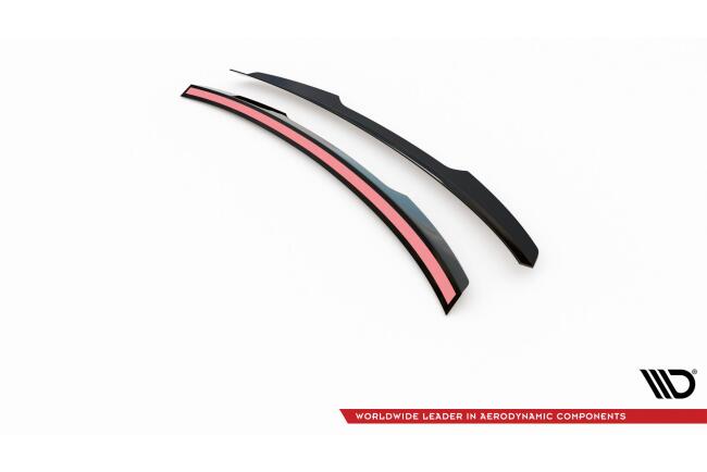 Maxton Design Heckspoiler Lippe V.2 für Audi A5 / A5 S-Line / S5 Coupe B8 8T Hochglanz schwarz