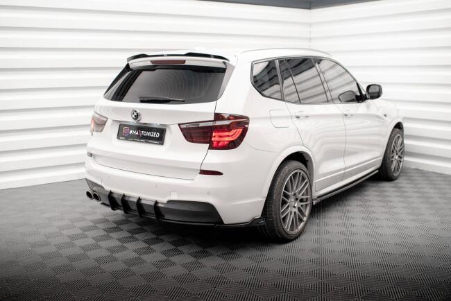 Maxton Design Diffusor Flaps für BMW X3 M-Paket F25...