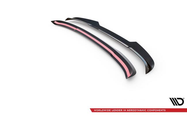 Maxton Design Heckspoiler Lippe für Ford Edge Mk2 Hochglanz schwarz