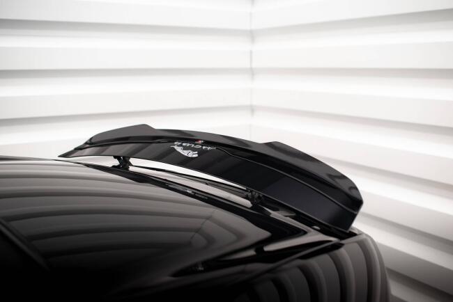 Maxton Design Spoiler Lippe für Jaguar F-Type Mk1 Facelift Hochglanz schwarz