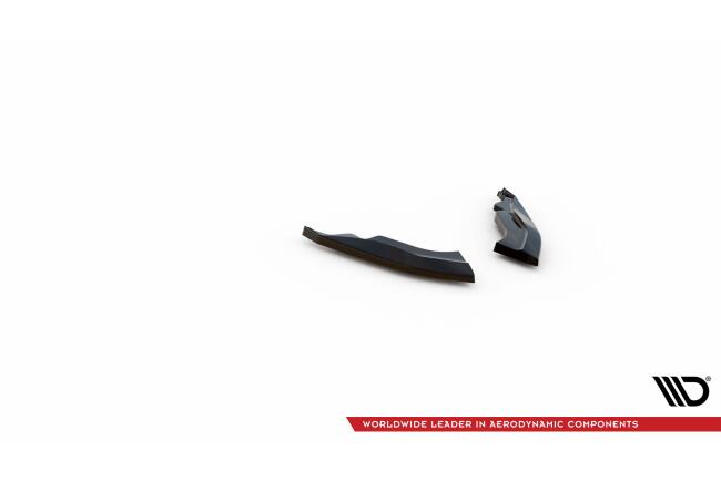 Maxton Design Diffusor Flaps für Jaguar F-Type Mk1 Facelift Hochglanz schwarz