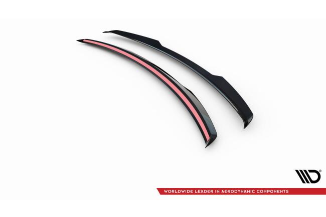 Maxton Design Spoiler Lippe für Land Rover Range Rover Sport SVR Mk2 Hochglanz schwarz