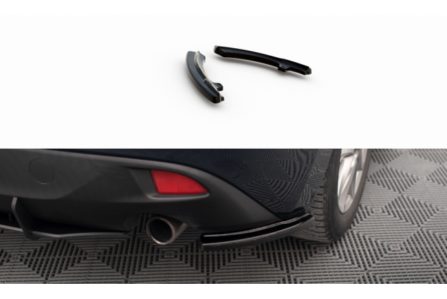 Maxton Design Diffusor Flaps für Mazda 3 Mk3...