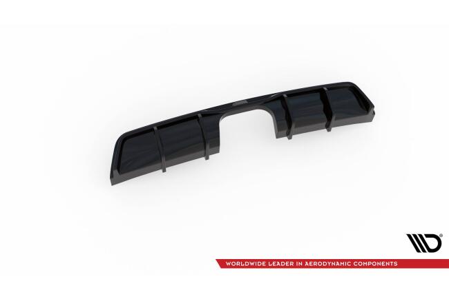Maxton Design Heckdiffusor für Mini Cooper John Cooper Works R56 Hochglanz schwarz