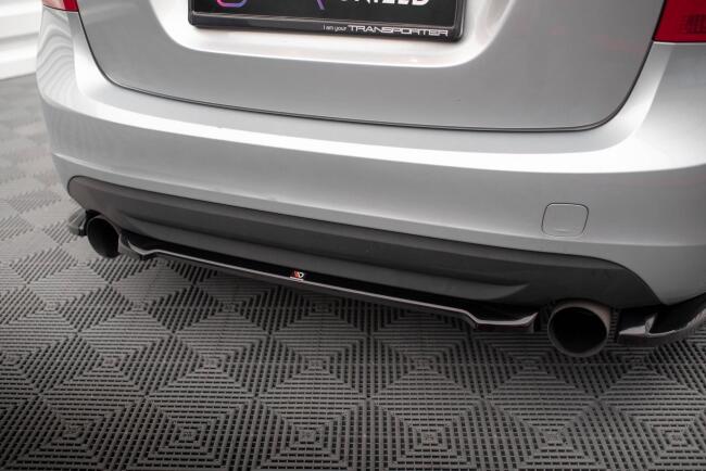 Maxton Design Heckdiffusor für Volvo S60 R-Design Mk2 Hochglanz schwarz