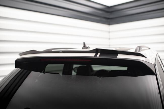 Maxton Design Spoiler Lippe für Volkswagen T-Roc R Mk1 Facelift Hochglanz schwarz
