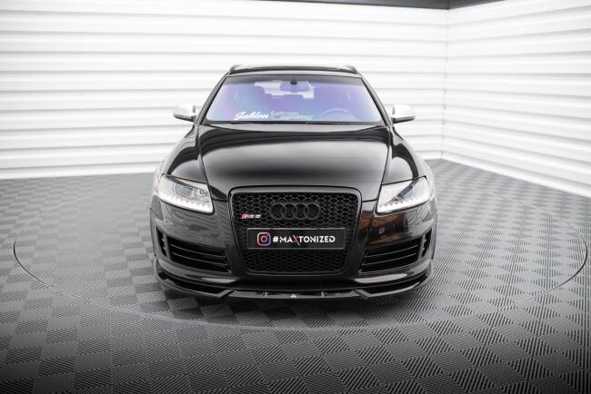Maxton Design Frontlippe V.2 für Audi RS6 Avant C6...