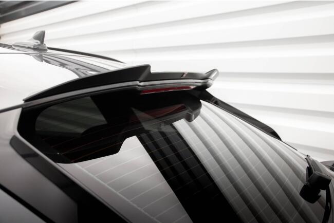 Maxton Design Heckspoiler Lippe (oben) für Audi SQ5 Sportback Mk2 Facelift Hochglanz schwarz