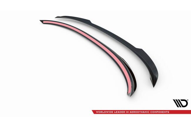 Maxton Design Heckspoiler Lippe (unten) für Audi SQ5 Sportback Mk2 Facelift Hochglanz schwarz