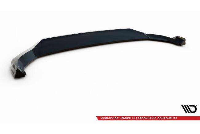 Maxton Design Frontlippe für Audi SQ5 / Q5 S-Line SUV / Sportback Mk2 Facelift Hochglanz schwarz