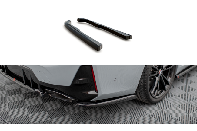 Maxton Design Diffusor Flaps für BMW M340i G20 / G21 Facelift Hochglanz schwarz