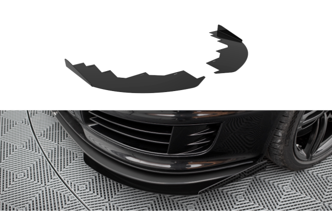 Maxton Design Street Pro Frontlippen-Flaps für Audi...