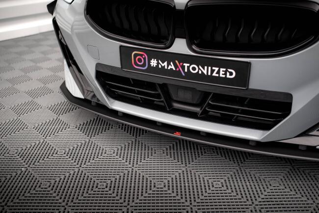 Maxton Design Street Pro Frontlippe für BMW 2 Coupe M-Paket / M240i G42 schwarz matt