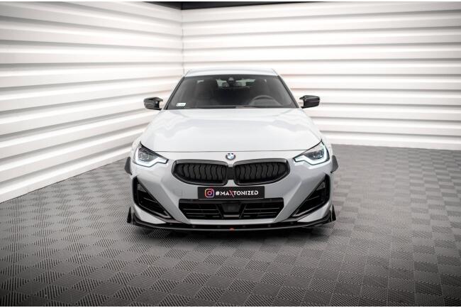 Maxton Design Street Pro Frontlippen Flaps für BMW 2...