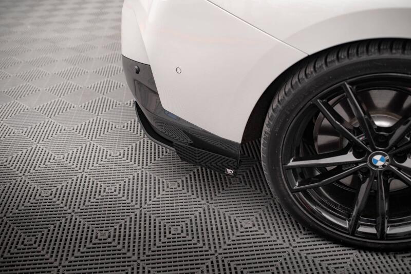 Maxton Design Street Pro Heckdiffusor-Flaps für BMW 2 Coupe M-Paket G42 Hochglanz schwarz