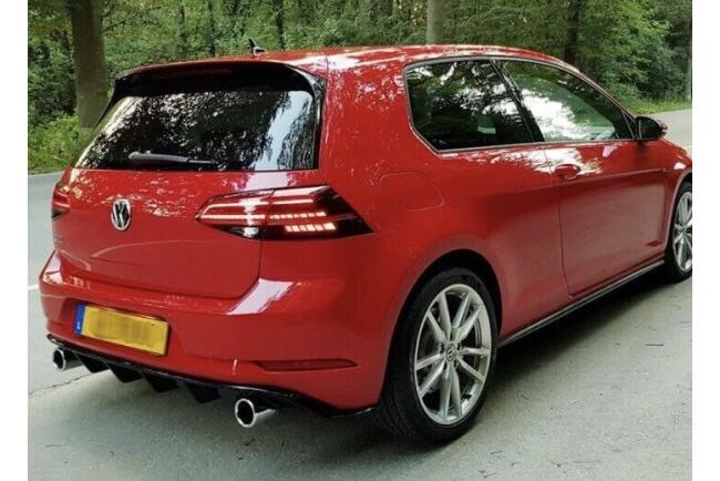 Sportauspuff und Heckdiffusor Maxton GTI Look für VW...