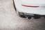 Sportauspuff und Maxton Heckdiffusor V.1 für VW Golf 8 R-Line Endrohre 2x100mm scharfkantig