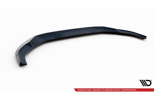 Maxton Design Frontlippe V.2 für Audi A4 Competition B9  Hochglanz schwarz