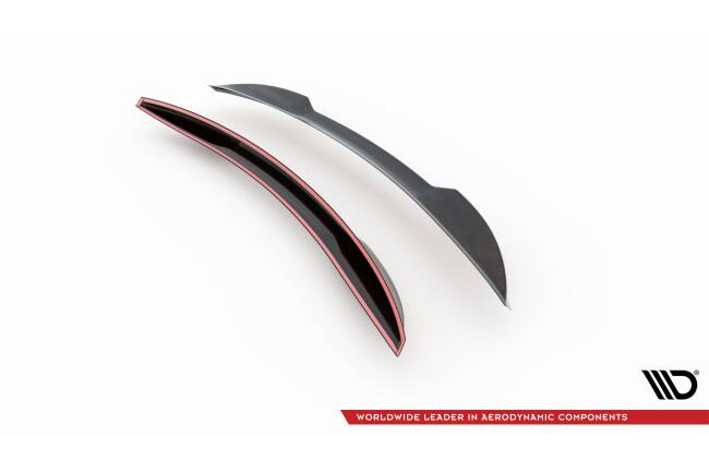 Maxton Design Heckspoiler Lippe für Audi A8 / A8 S-Line / S8 D5 Hochglanz schwarz