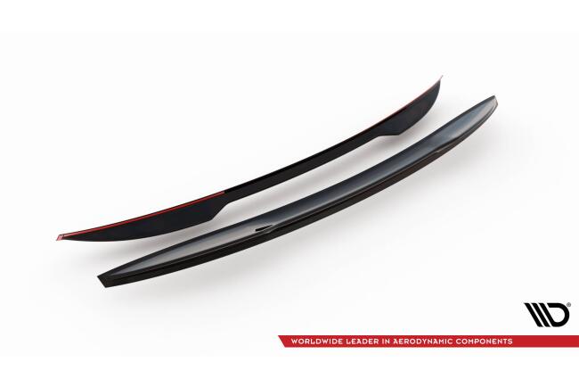 Maxton Design Heckspoiler Lippe für Audi A8 / A8 S-Line / S8 D5 Hochglanz schwarz