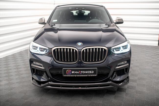Maxton Design Frontlippe V.2 für BMW X4 M-Paket G02...