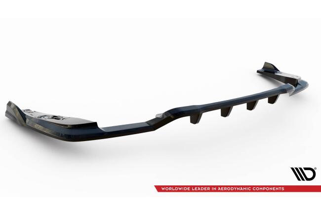 Maxton Design Heckdiffusor V.2 DTM Look für BMW X4 M-Paket G02 Hochglanz schwarz