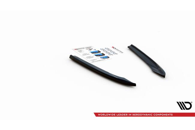 Maxton Design Diffusor Flaps für Cupra Leon ST Hochglanz schwarz
