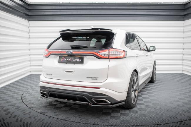 Maxton Design Heckdiffusor DTM Look für Ford Edge Sport Mk2 Hochglanz schwarz