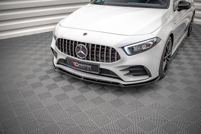 Maxton Design Frontlippe V.4 für Mercedes A35 AMG /...