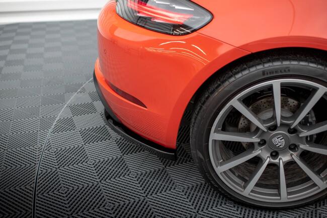 Maxton Design Diffusor Flaps für Porsche 718 Cayman...