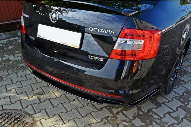 Maxton Design Diffusor Flaps für Skoda Octavia RS...