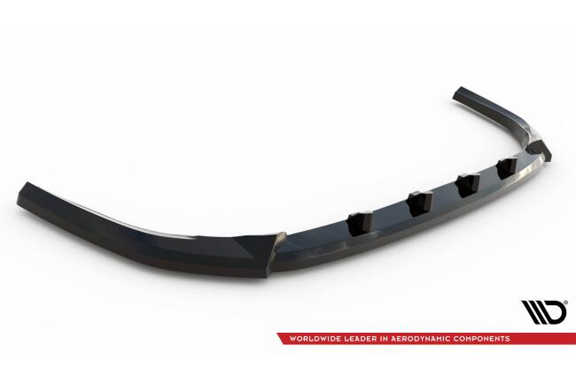 Maxton Design Frontlippe für Toyota Highlander Mk4 Hochglanz schwarz