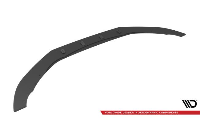 Maxton Design Street Pro Frontlippe für Audi RS4 B8 schwarz matt