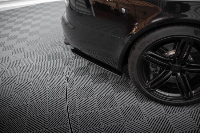 Maxton Design Street Pro Diffusor Flaps für Audi RS6 Avant C6 schwarz matt
