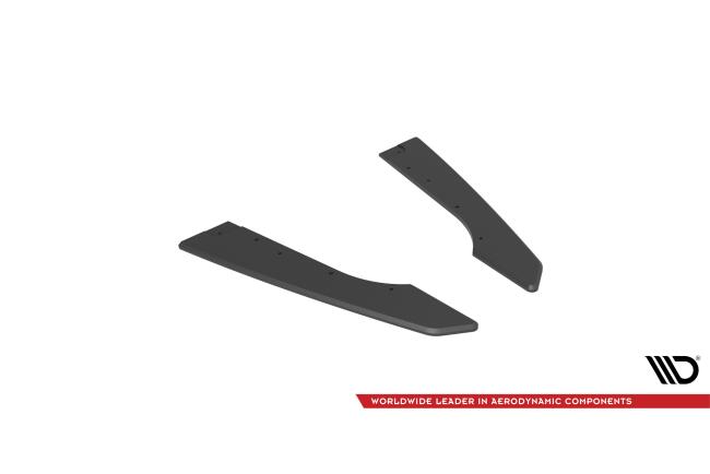 Maxton Design Street Pro Diffusor Flaps für Audi RS6 Avant C6 schwarz matt