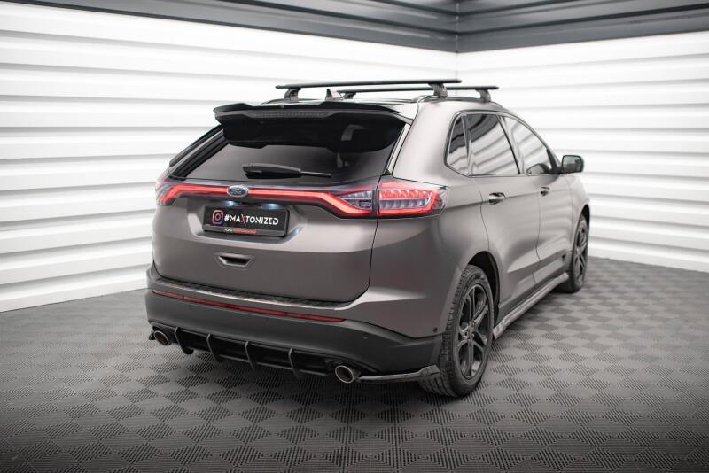 Maxton Design Street Pro Heckdiffusor für Ford Edge Mk2 Rot