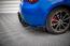 Maxton Design Street Pro Diffusor Flaps für Subaru BRZ Mk1 Facelift schwarz rot