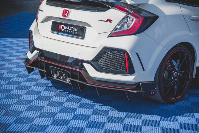 Maxton Design Street Pro Heckdiffusor für Honda Civic Type-R (FK8)