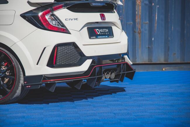 Maxton Design Street Pro Heckdiffusor für Honda Civic Type-R (FK8)