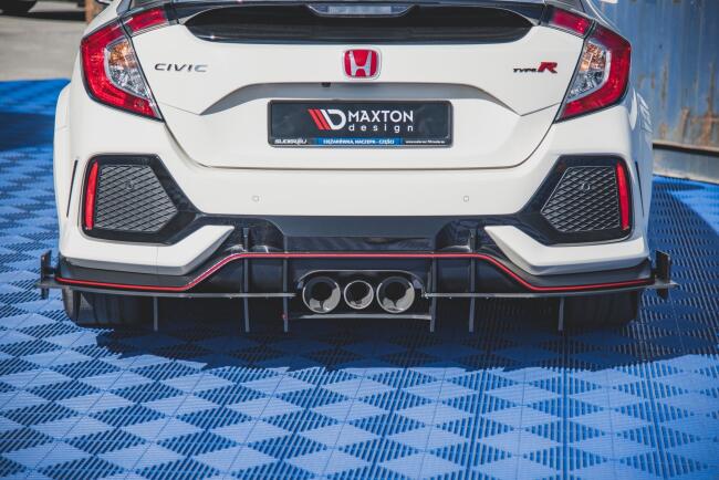 Maxton Design Street Pro Heckdiffusor für Honda Civic X Type R