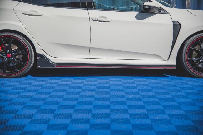 Maxton Design Street Pro Seitenschweller (Paar) V.2 für Honda Civic Type-R (FK8)
